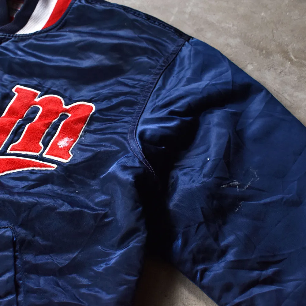 90’s STARTER “MLB MINNESOTA TWINS” ナイロン スタジャン アワードジャケット USA製 240119