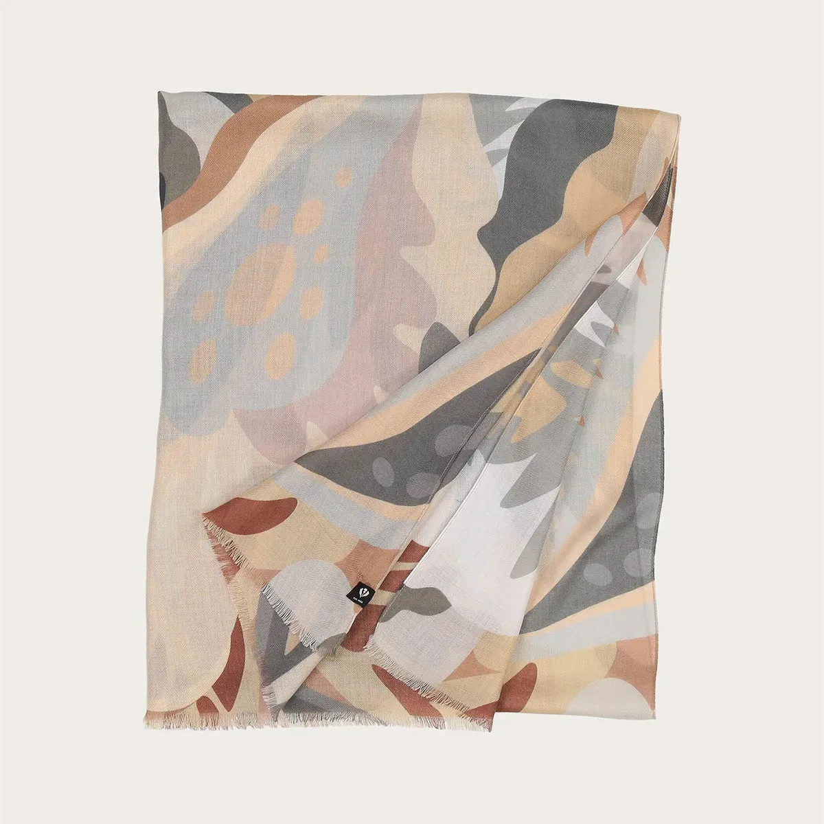 Abstract Flower Scarf