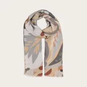 Abstract Flower Scarf