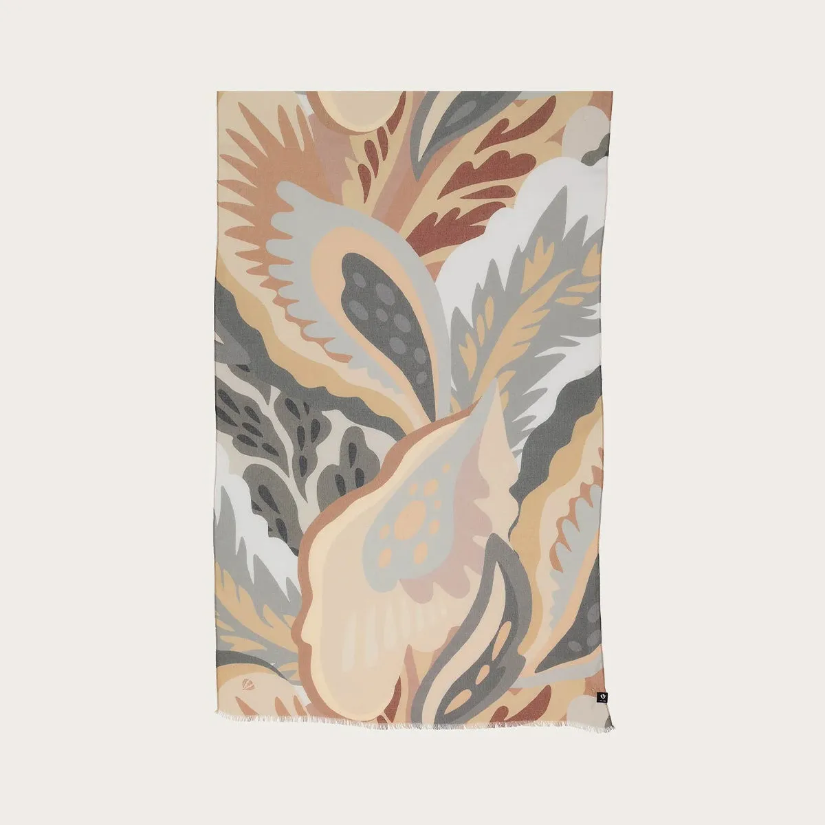 Abstract Flower Scarf