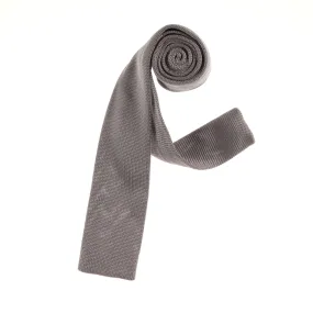 Anchor Gray Knit Tie