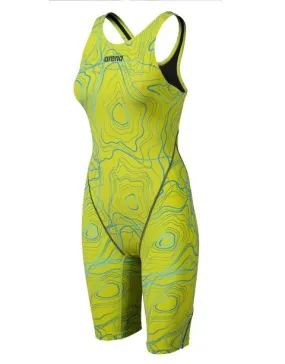 ARENA Girls&#39; Powerskin ST 2.0 Full Body Short Leg Open Back Limited Edition