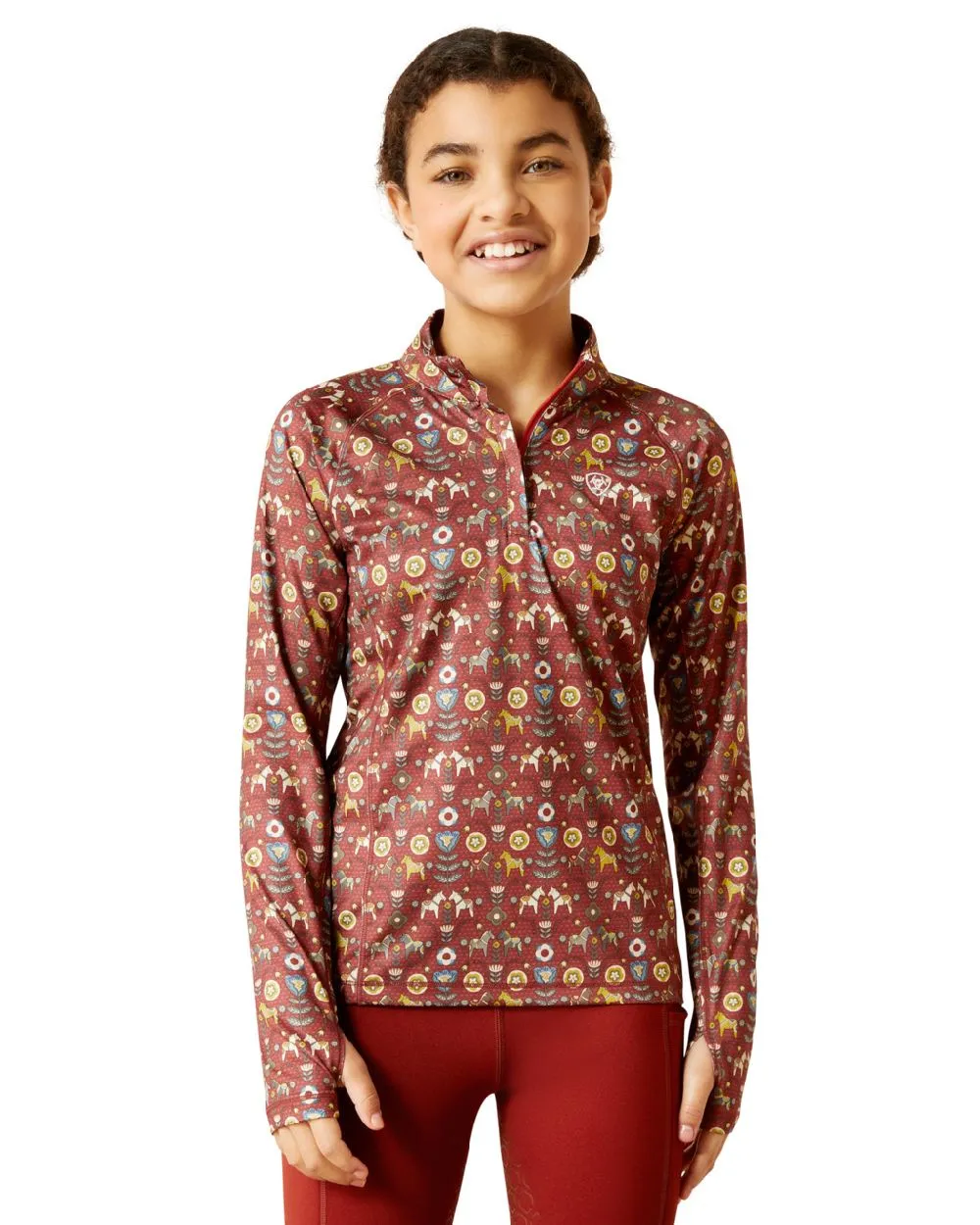 Ariat Childrens Lowell 2.0 1/4 Zip Base Layer Clearance