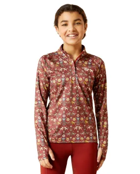 Ariat Childrens Lowell 2.0 1/4 Zip Base Layer Clearance