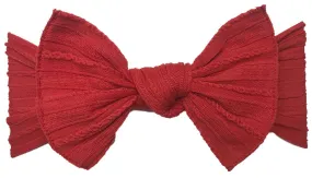 Baby Bling Cherry Cable Knit Knot Headband