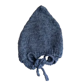 baby bonnets (stocking stitch)