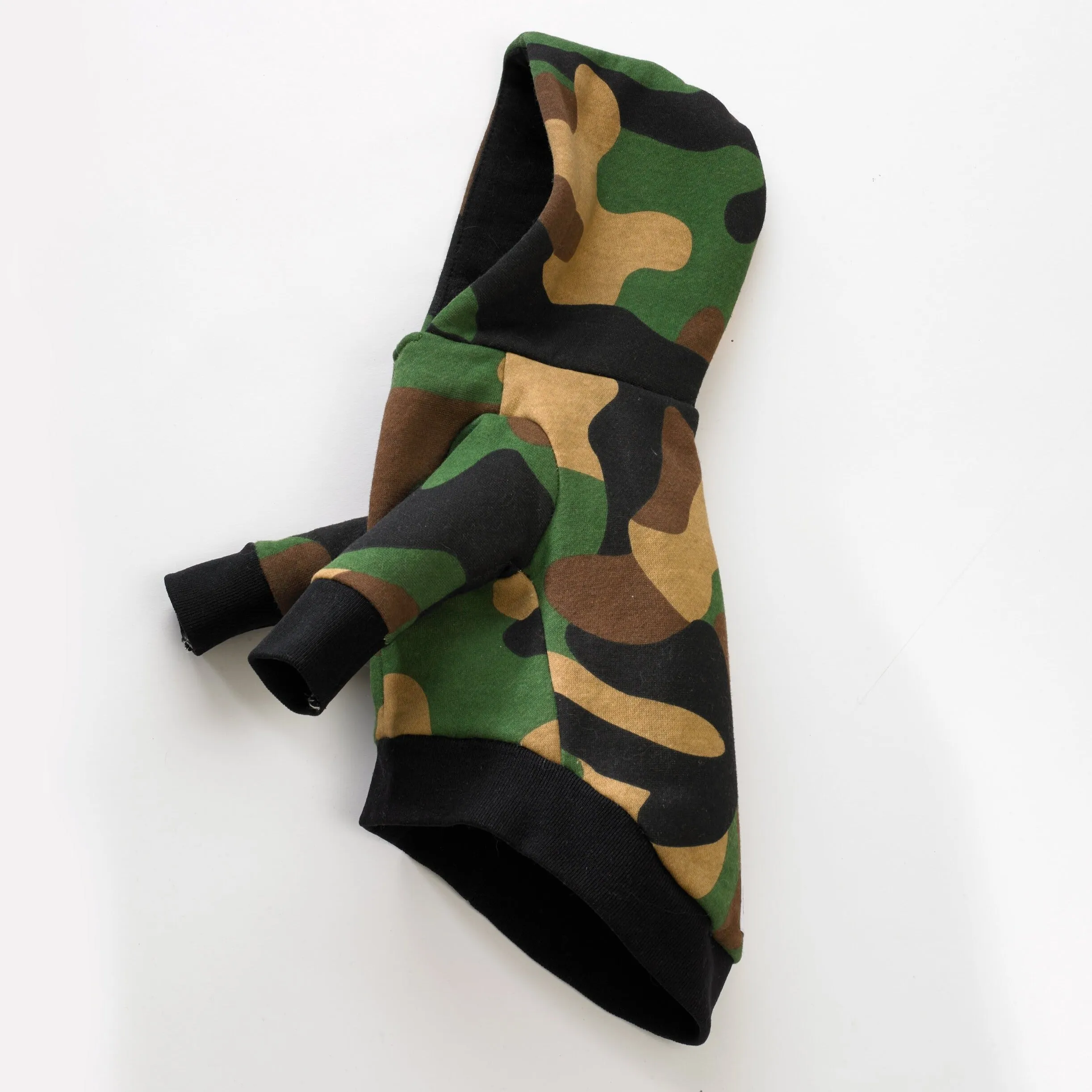 Bark & Shine | Camo Dog Hoodie