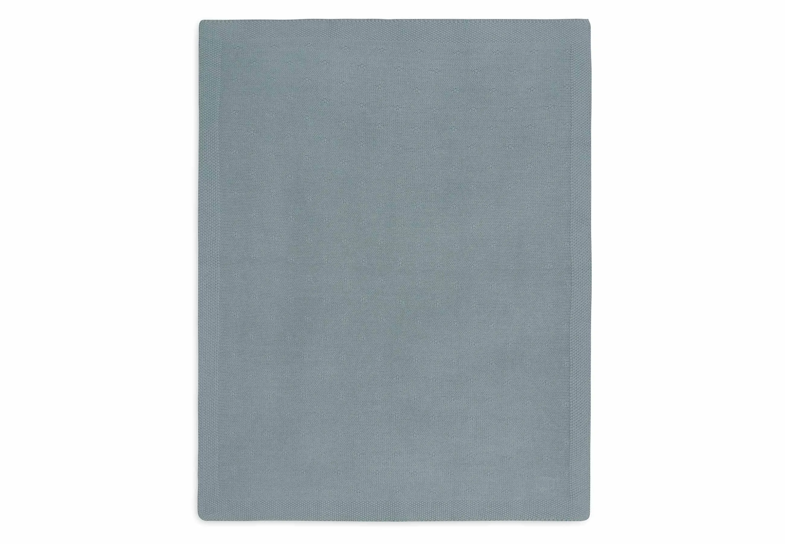 Blanket Cot 100x150cm Cosy Knit - Sea Green
