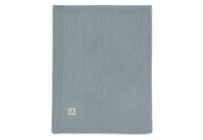 Blanket Cot 100x150cm Cosy Knit - Sea Green