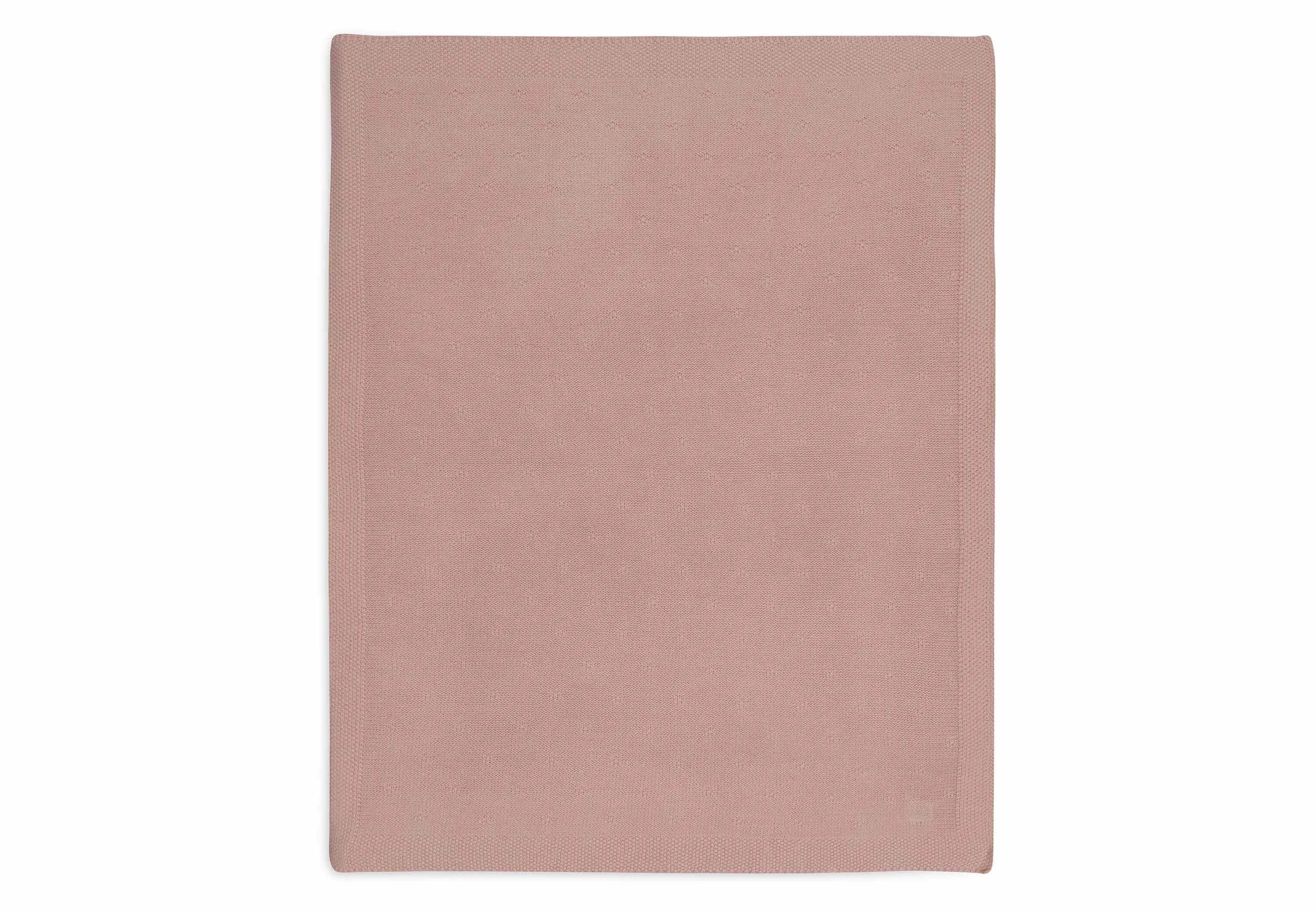 Blanket Cot 100x150cm Cosy Knit - Wild Rose