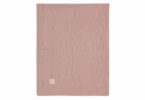 Blanket Cot 100x150cm Cosy Knit - Wild Rose