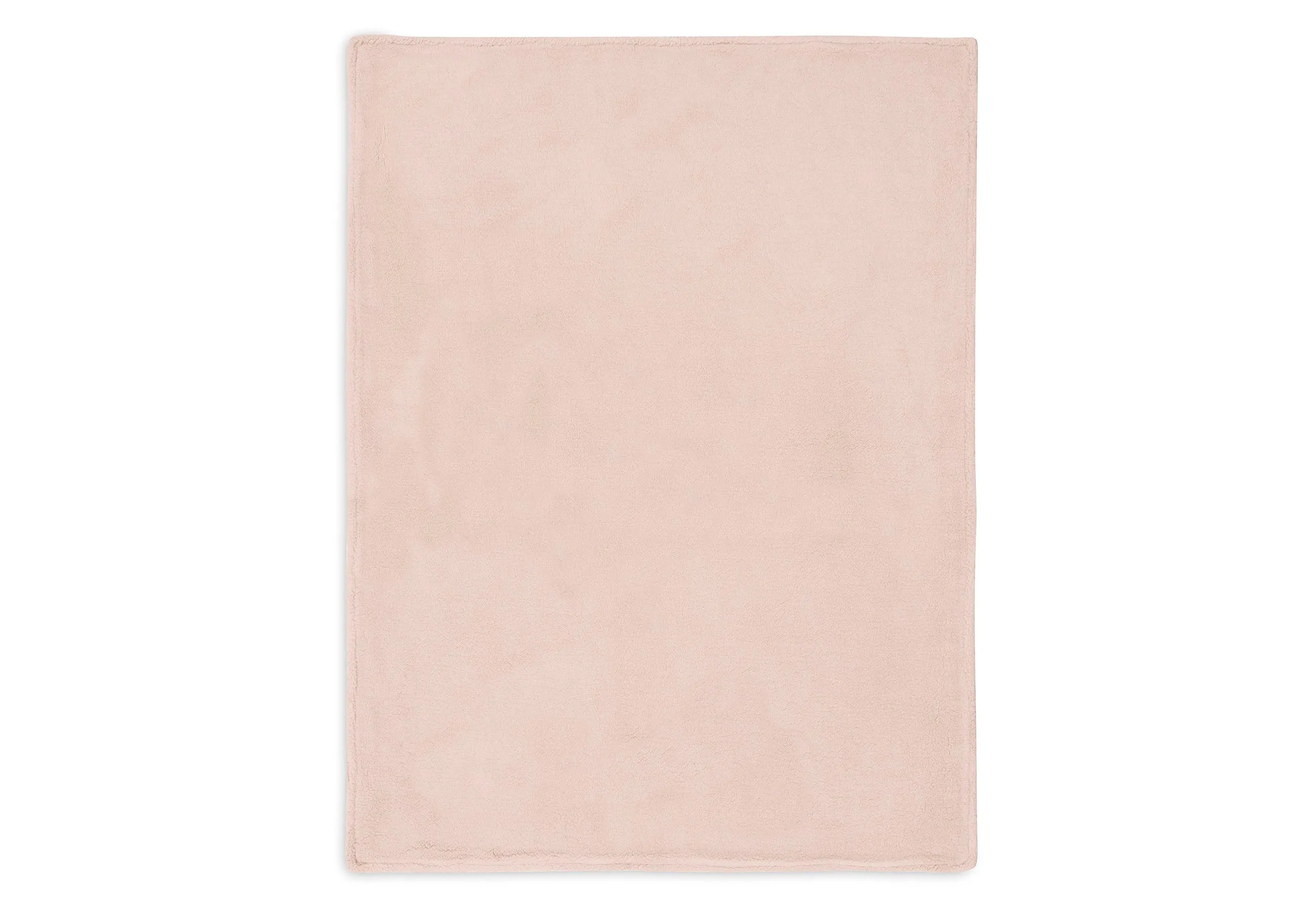 Blanket Cot 100x150cm Grain Knit - Wild Rose/Velvet
