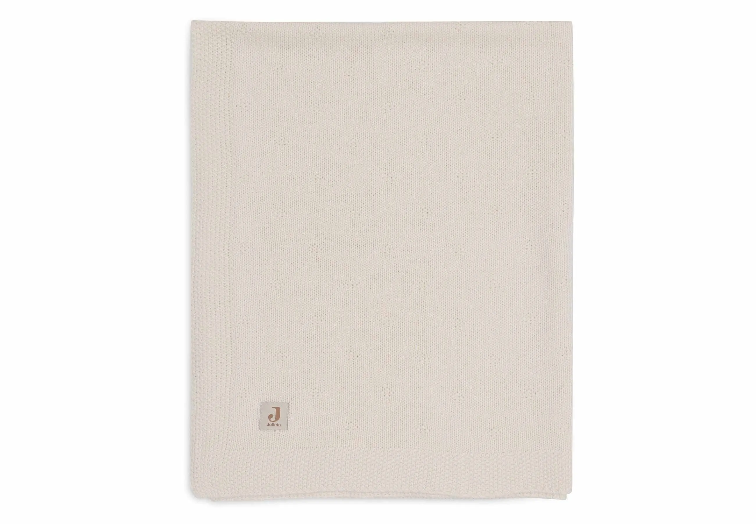 Blanket Cradle 75x100cm Cosy Knit - Ivory
