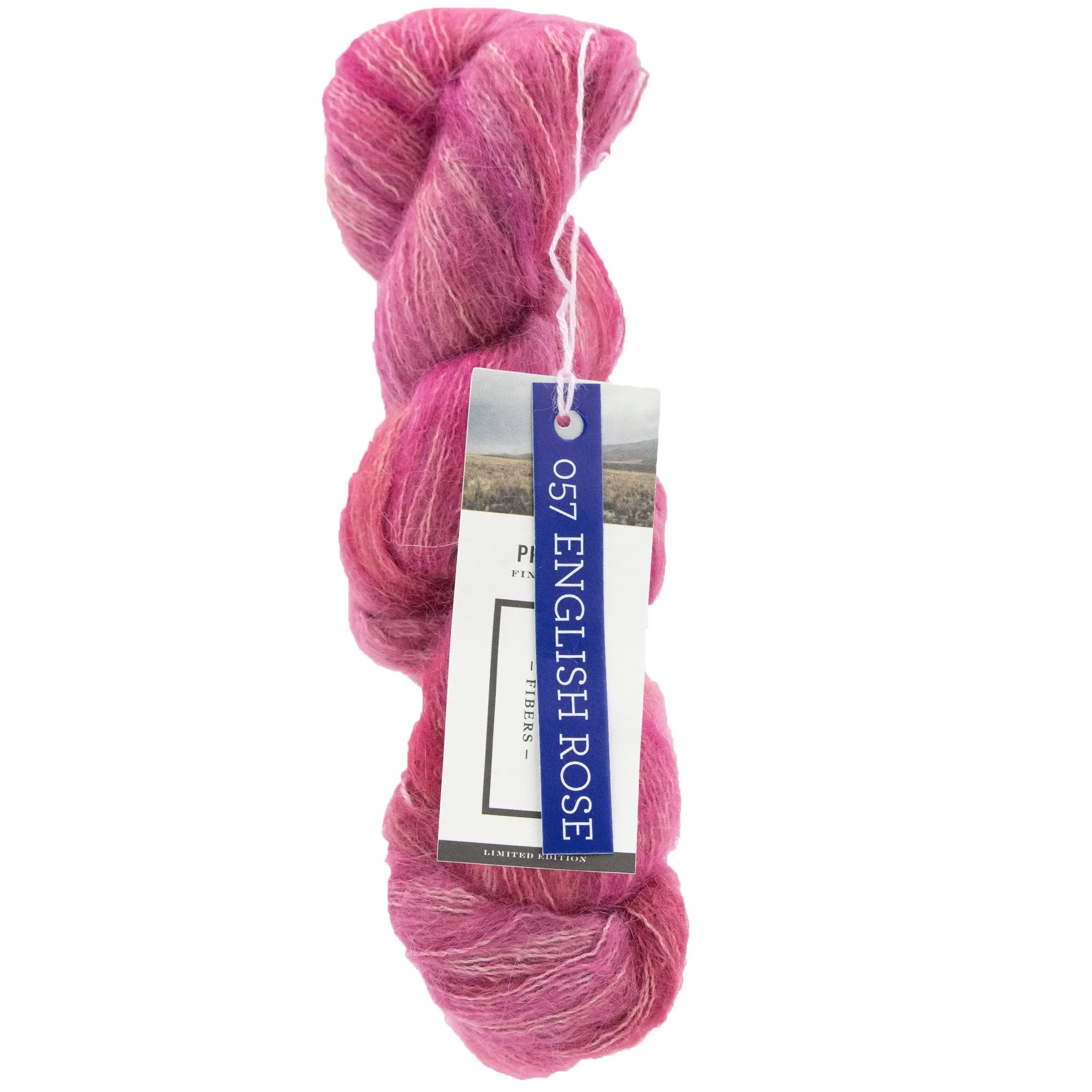 Blue Sky Fibers Hand Dyed Prairie Yarn - 11057 - English Rose