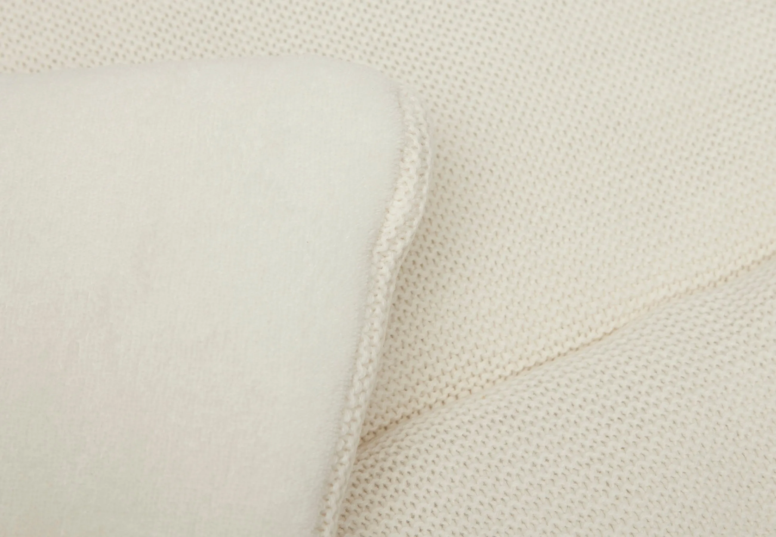 Boxkleed 75x95cm Basic Knit - Ivory