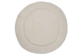 Boxkleed Rond Ø 95cm Basic Knit - Nougat