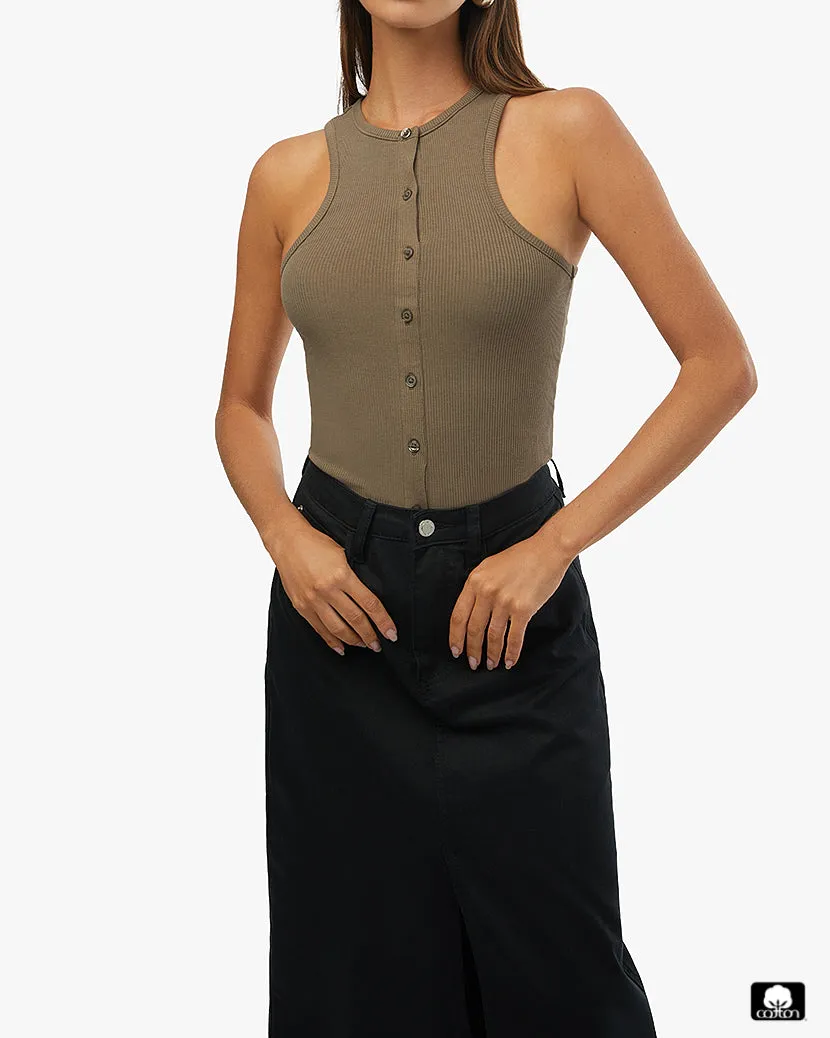 Button Up Tank