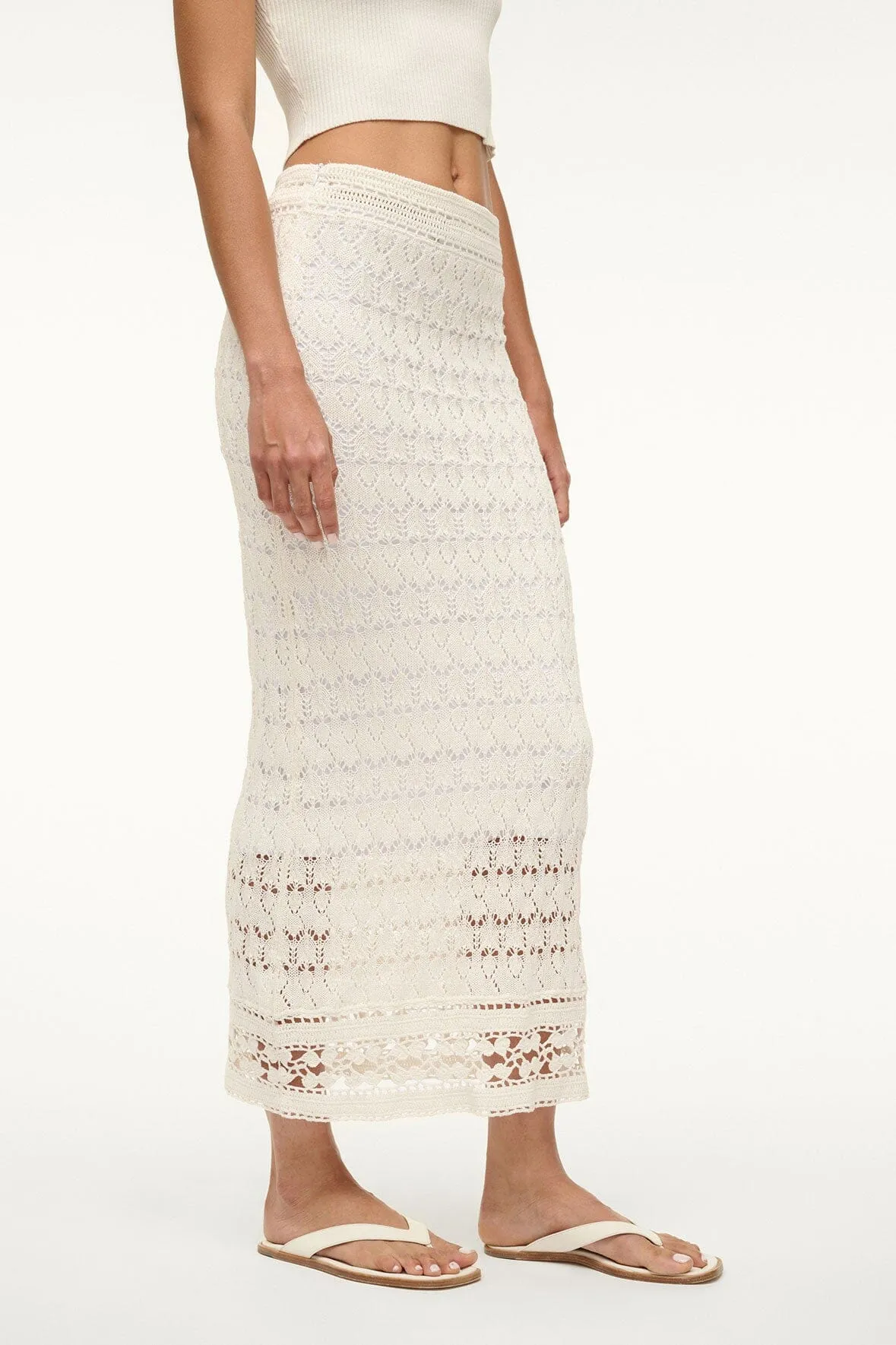 CALABRIA SKIRT | WHITE