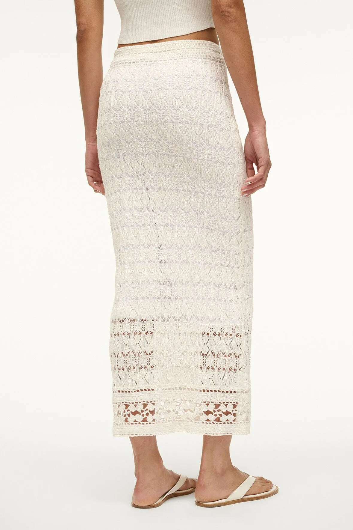 CALABRIA SKIRT | WHITE