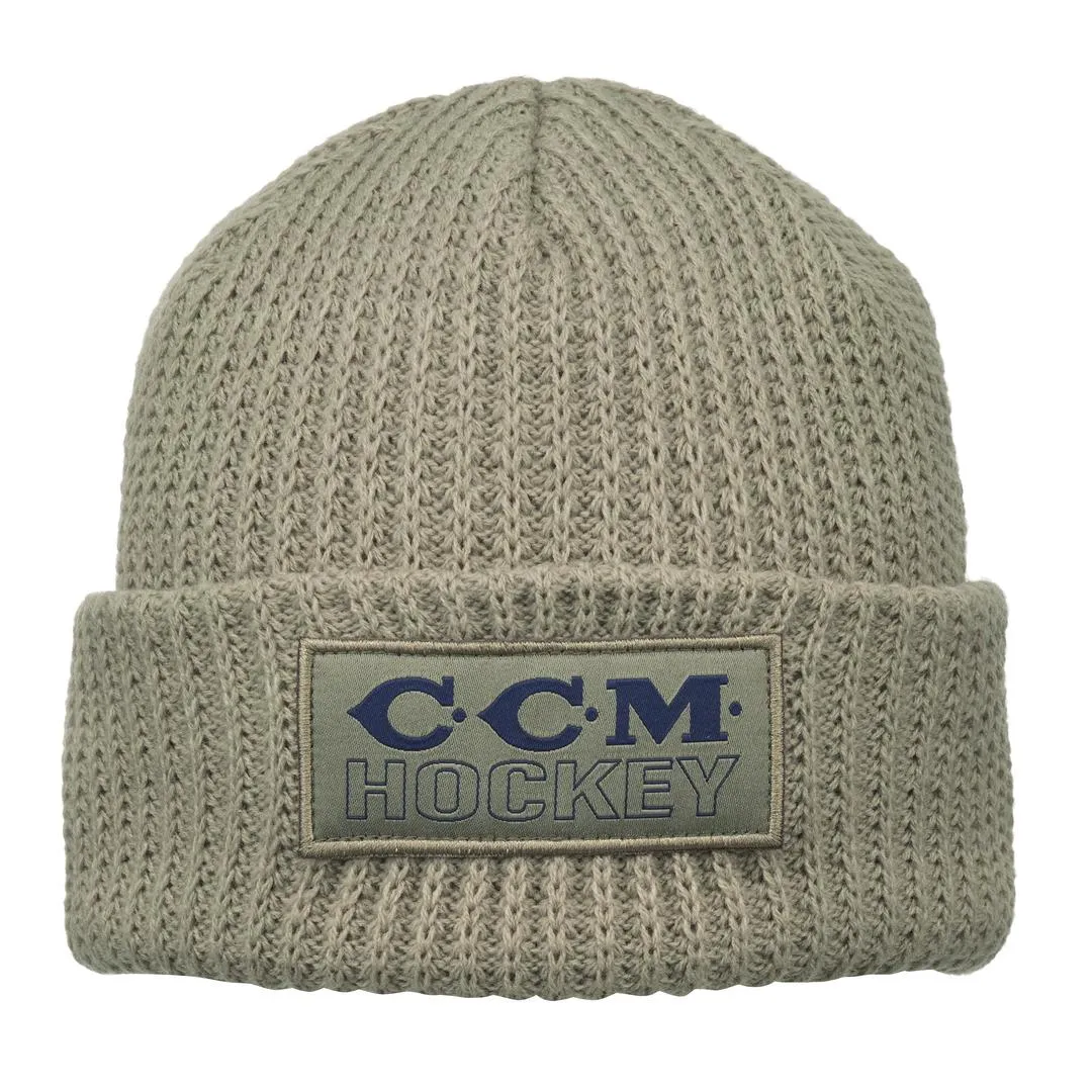 CCM Holiday Watchmen Cuffed Knit Beanie Toque Brown