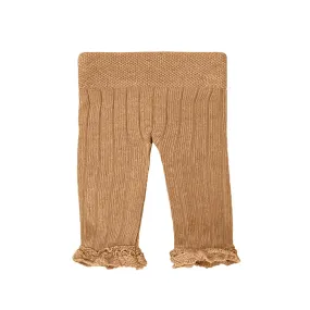 Chloe Footless Tights (28cm & 34cm Doll) in Salted Caramel by Minikane X Collegien
