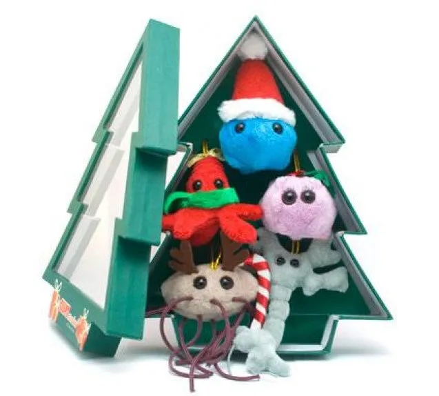 Christmas Tree - GIANTmicrobes® Plush Toy Gift Box