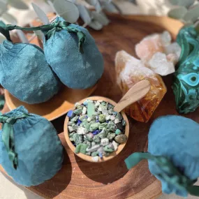 Chunky Crystal Chip Mix | Velvet Bag | Rockpools