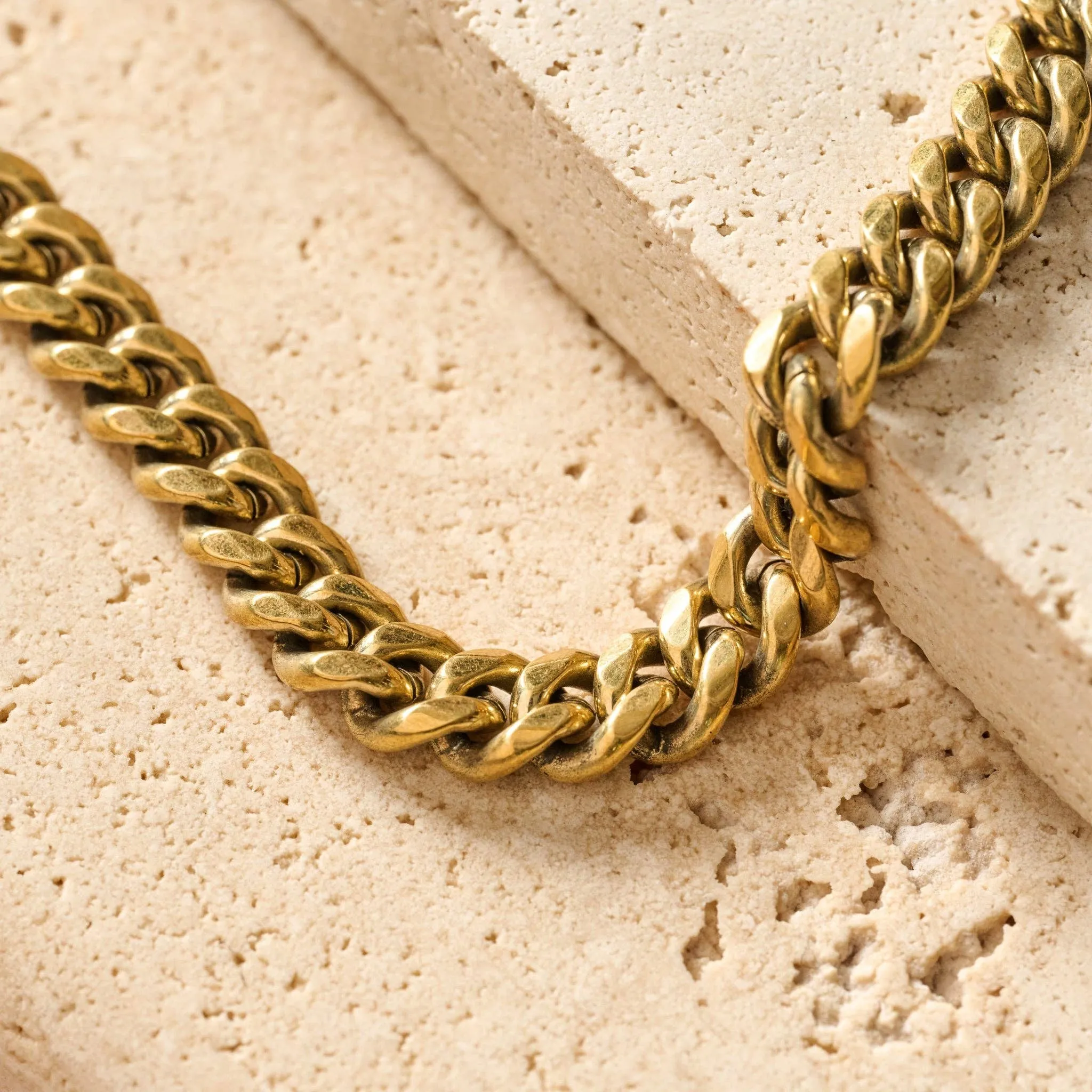 Chunky Curb Chain Necklace
