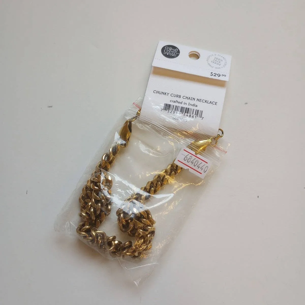 Chunky Curb Chain Necklace