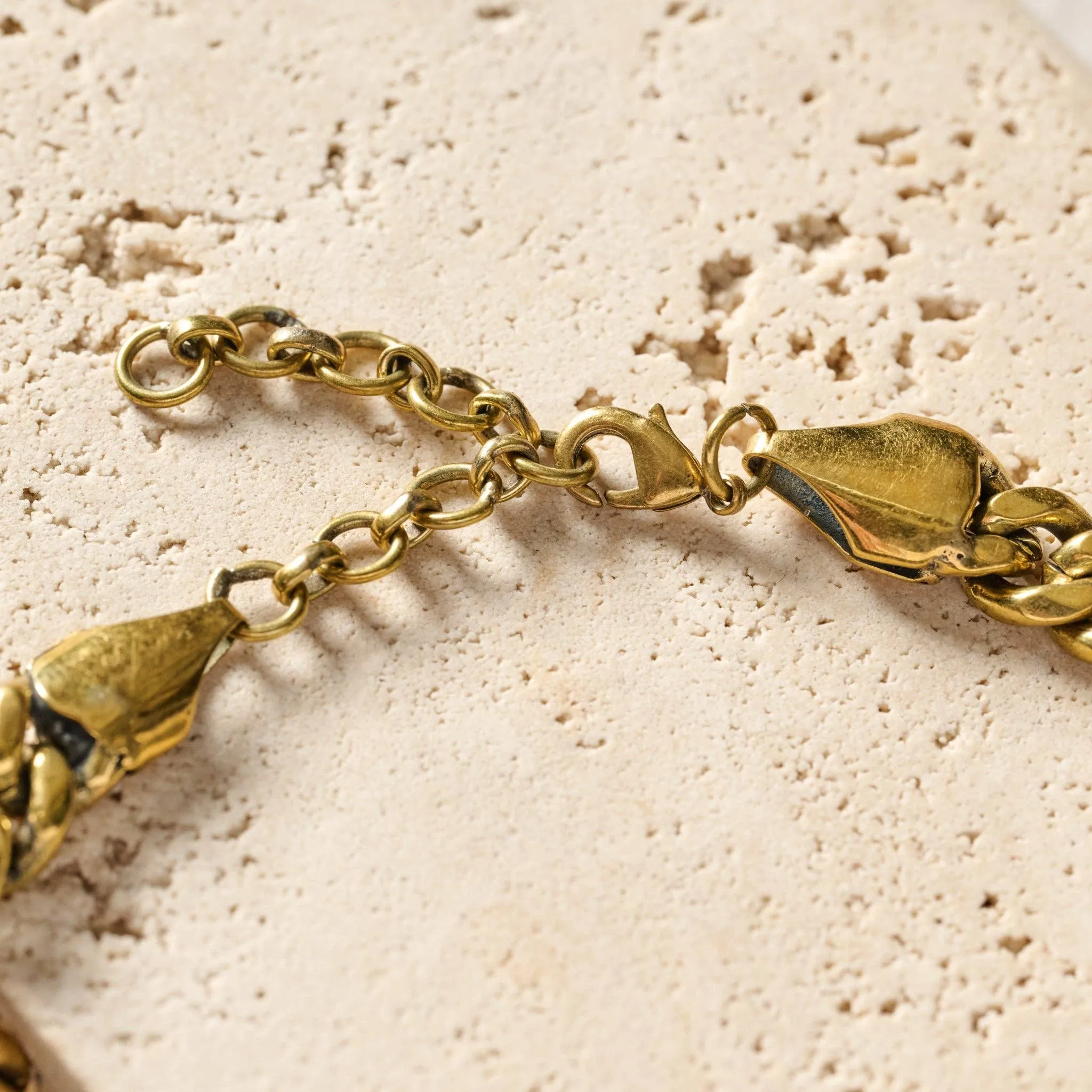 Chunky Curb Chain Necklace