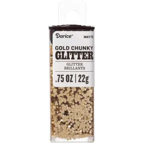 Chunky Glitter: Matte, 0.75 Ounces