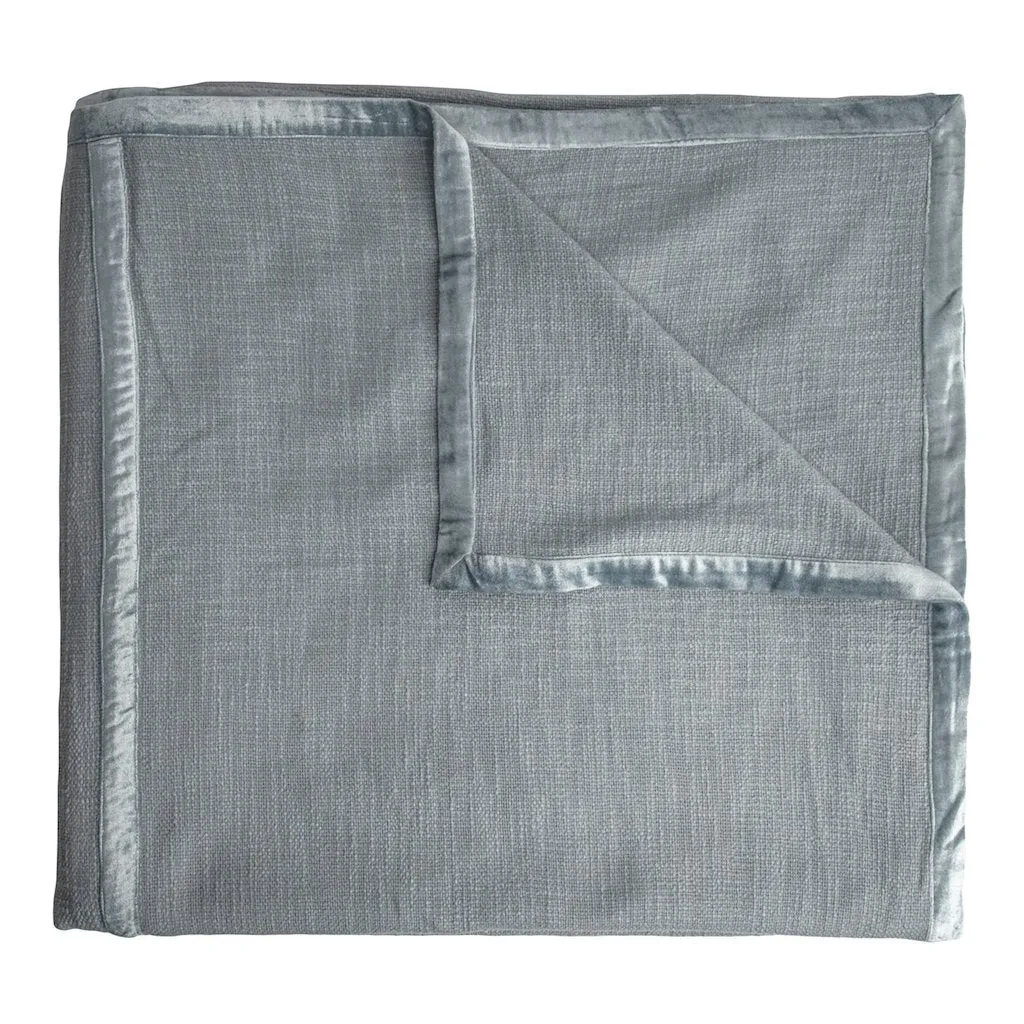 Chunky Weave Mineral Coverlet by Kevin O'Brien Studio