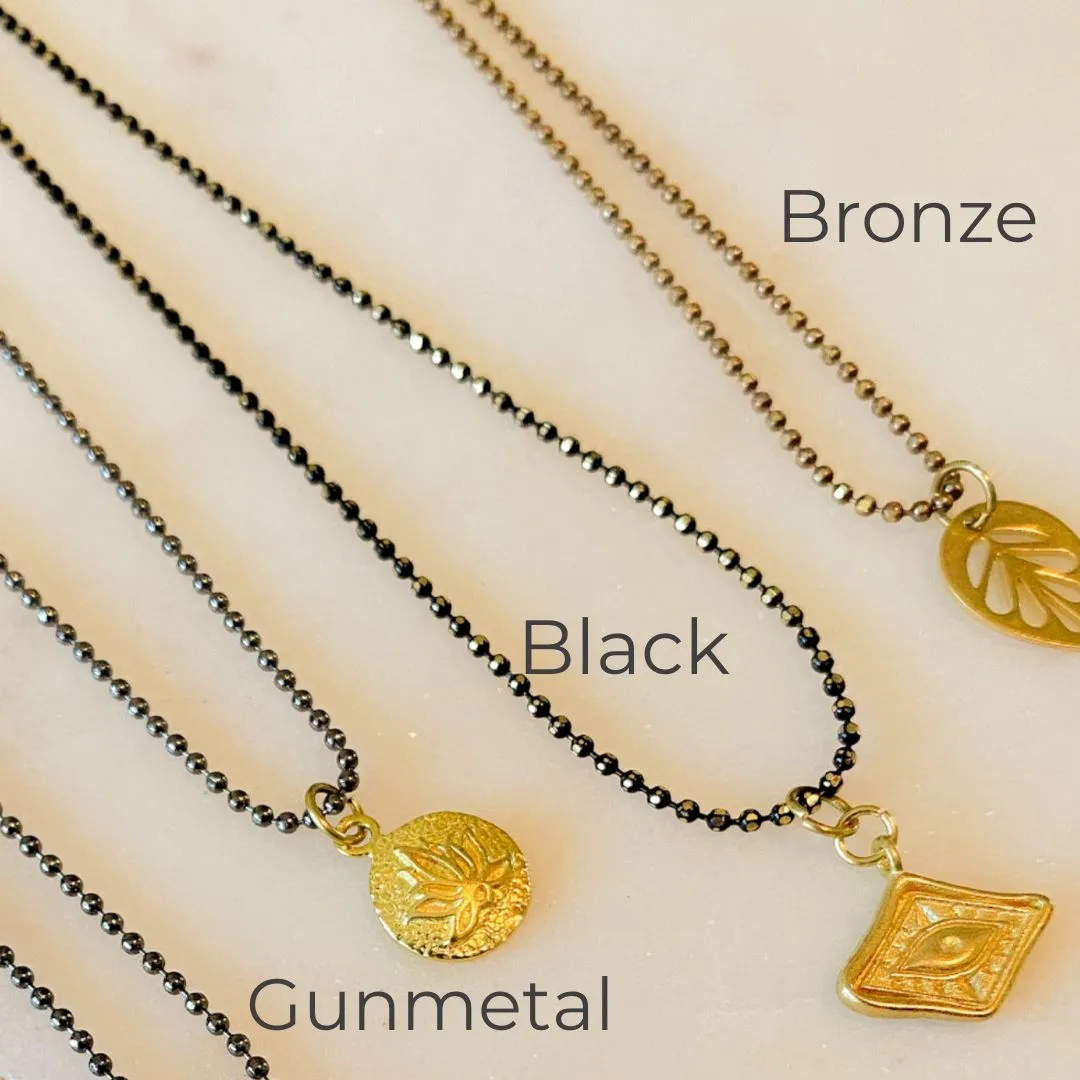 Cinq – 5 Chain Choker Drape Necklace