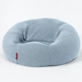 Classic Sofa Bean Bag - Ellos Knitted Misty Blue