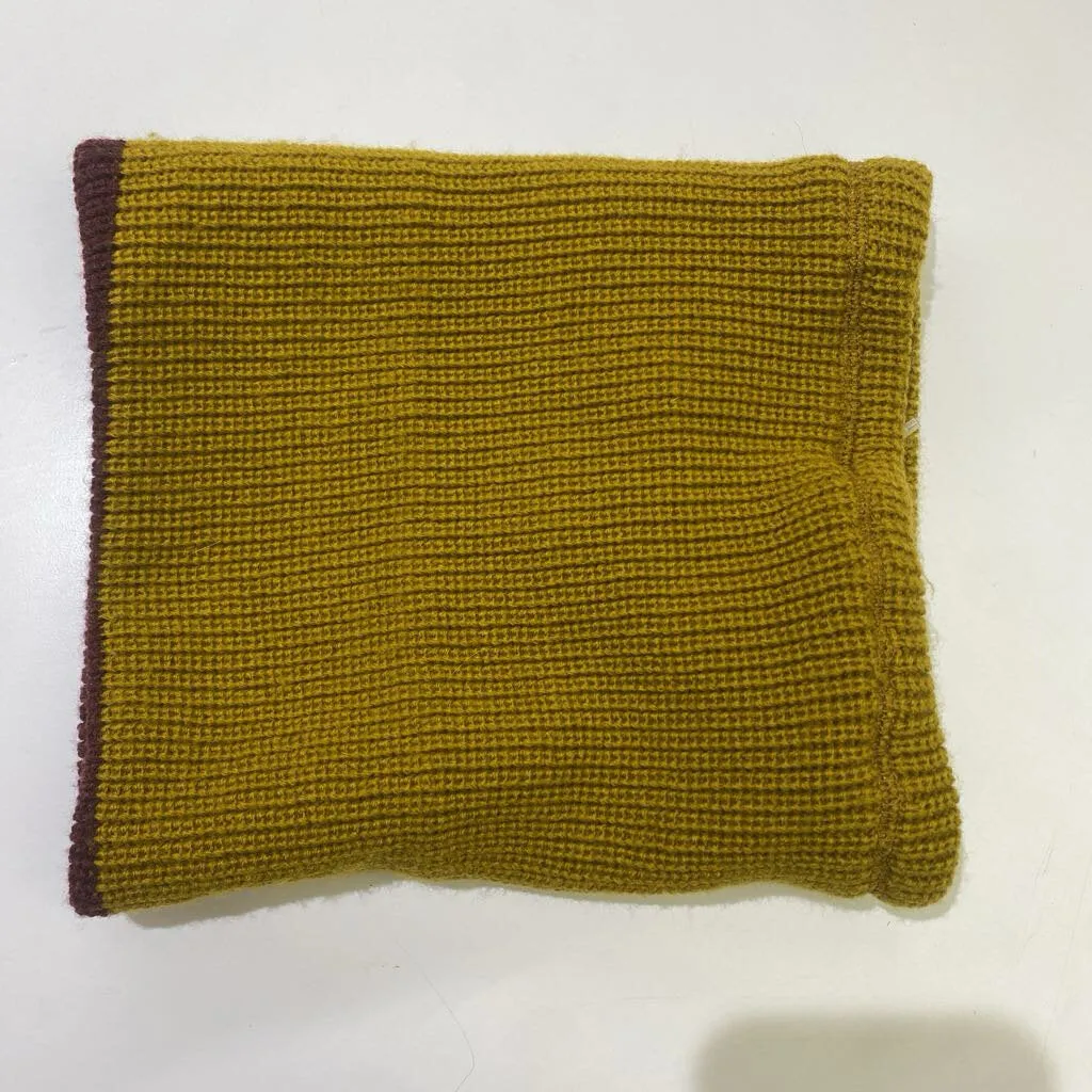 Coal reversible knit neck warmer
