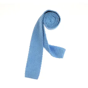 Cobalt Blue Knit Tie