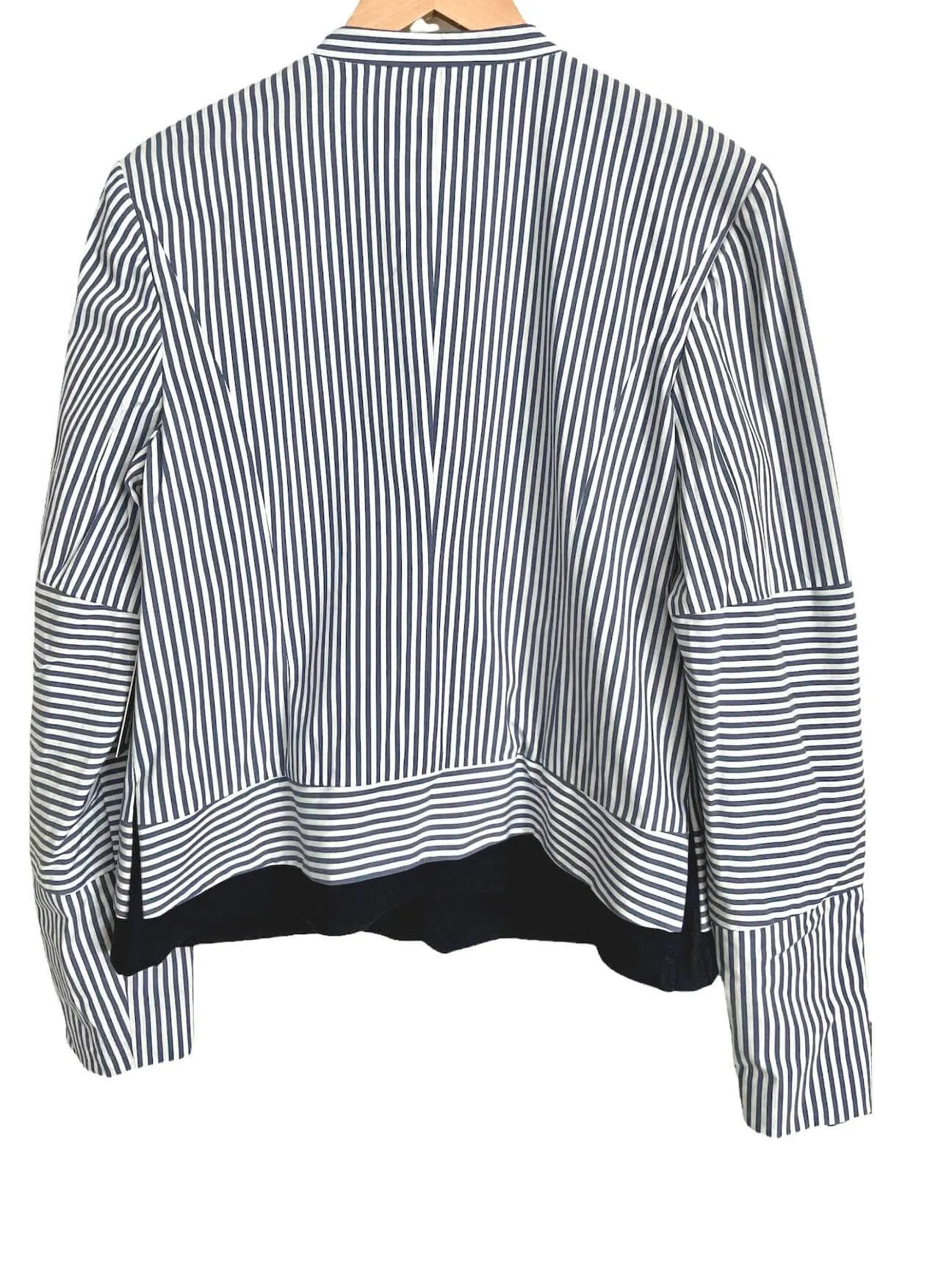Cool Summer Blue White Stripe Jacket
