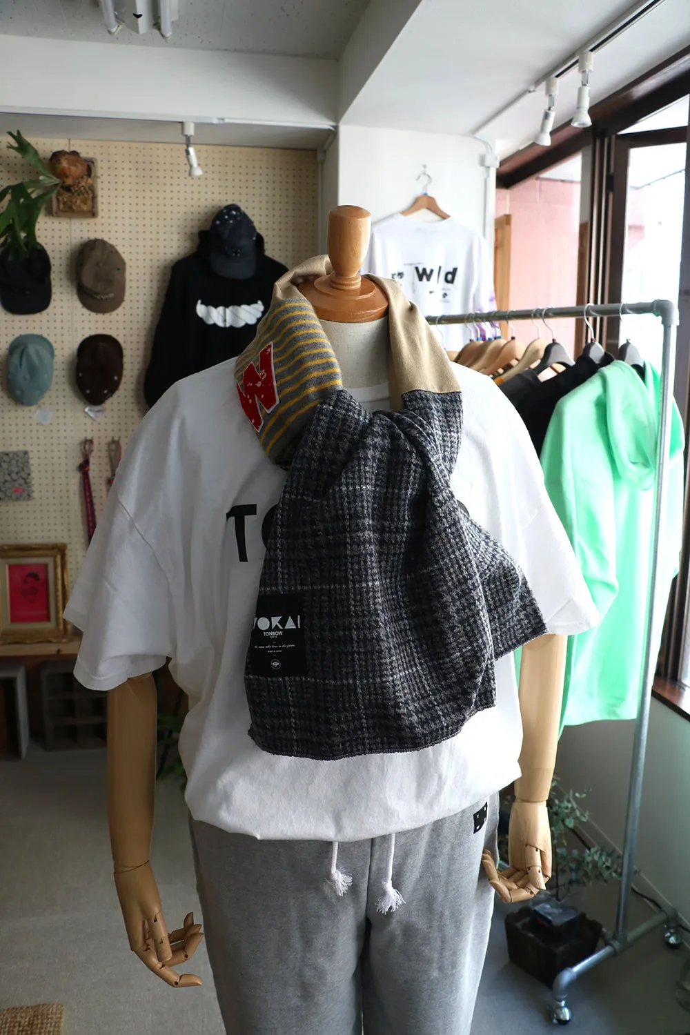 COTTON MIX SCARF -C TYPE-