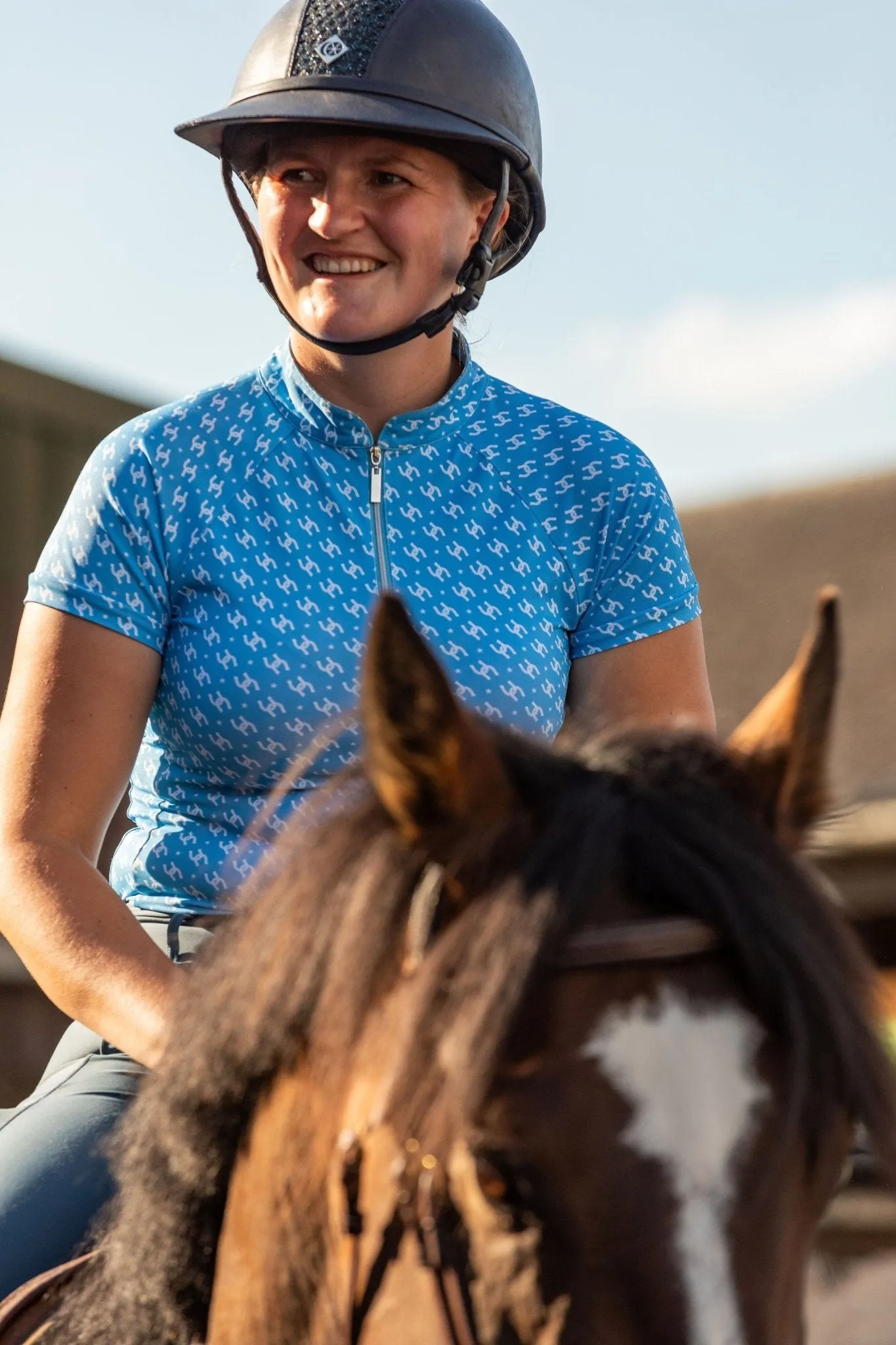 Cowgirl Technical Horse Tiding T-Shirt