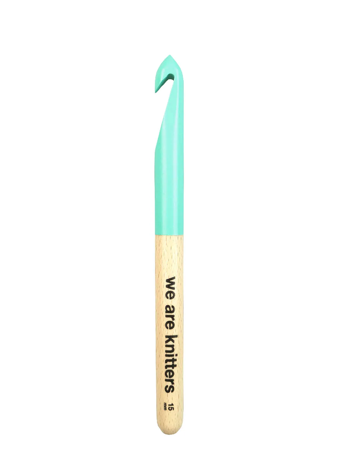 Crochet Hook 15mm Aquamarine