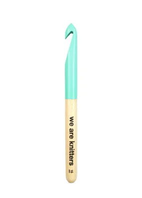 Crochet Hook 15mm Aquamarine