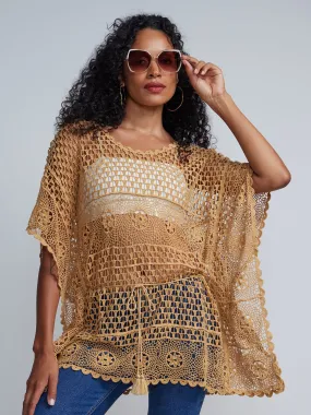 Crochet Kimono Top
