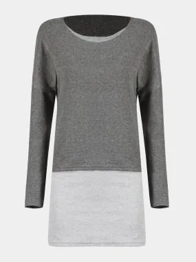Custom Double Layer Grey Top