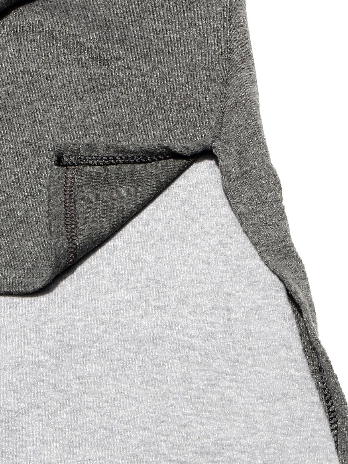 Custom Double Layer Grey Top