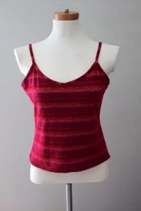 Dark Winter Shimmer Stripe Tank