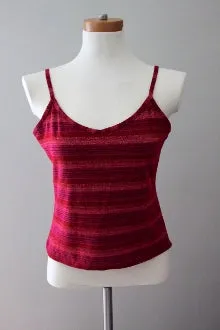 Dark Winter Shimmer Stripe Tank