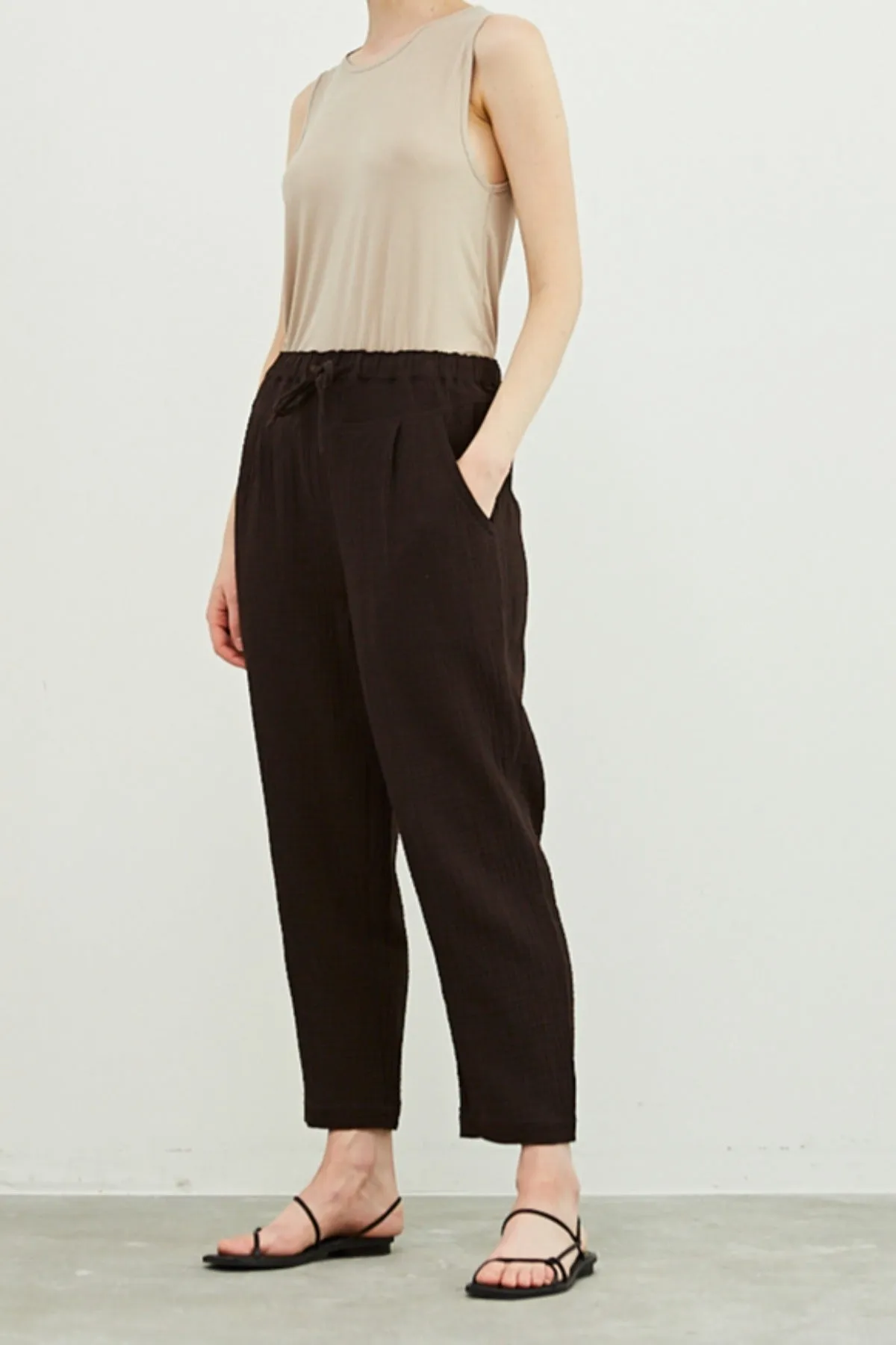 DARLA DOUBLE GAUZE YOKE PANTS