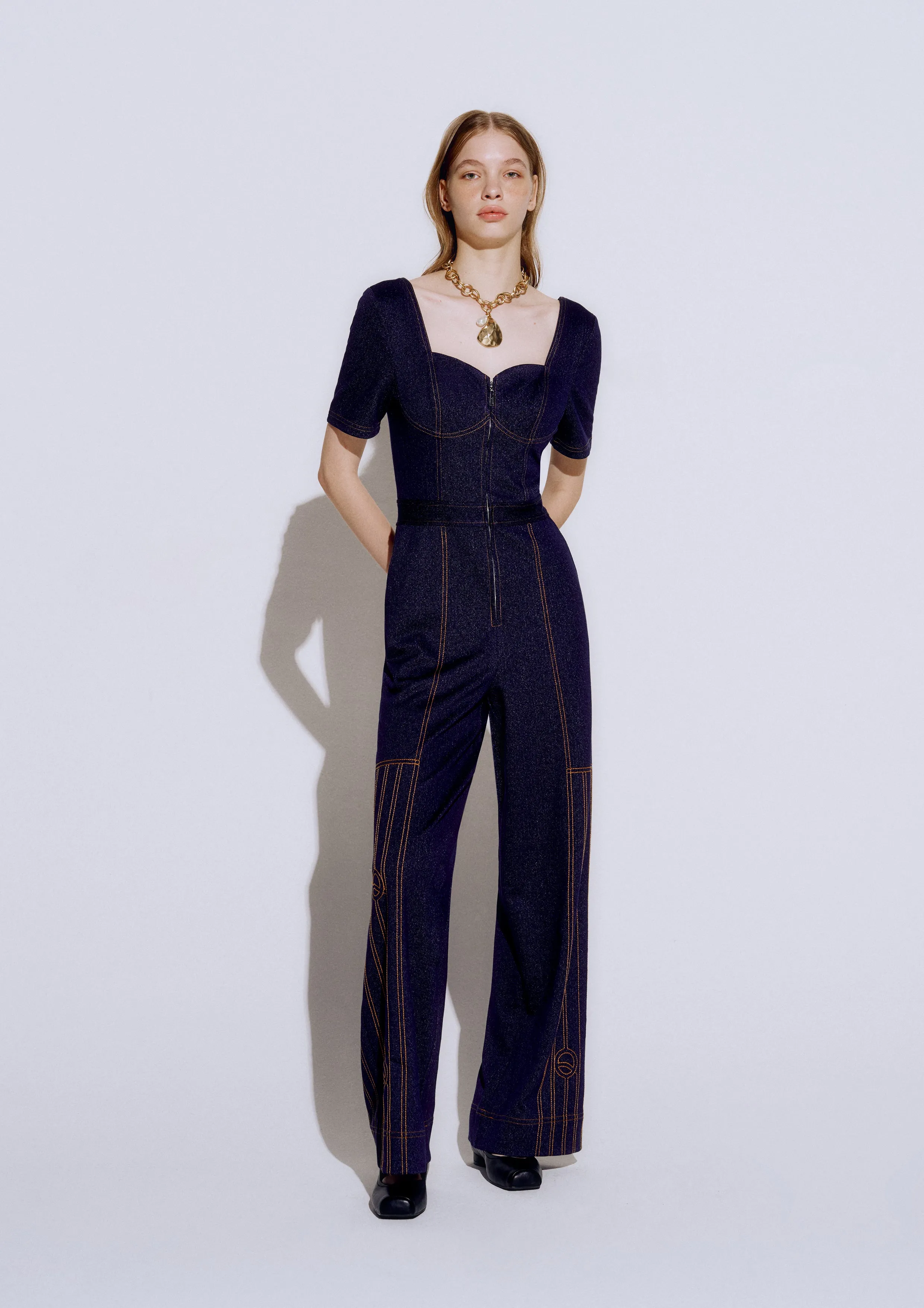 Denim Essense Jumpsuit
