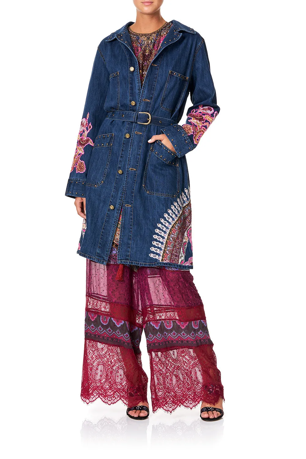DENIM TRENCH COAT DAUGHTER'S DESTINY