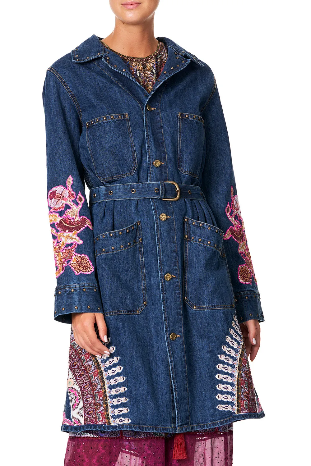 DENIM TRENCH COAT DAUGHTER'S DESTINY